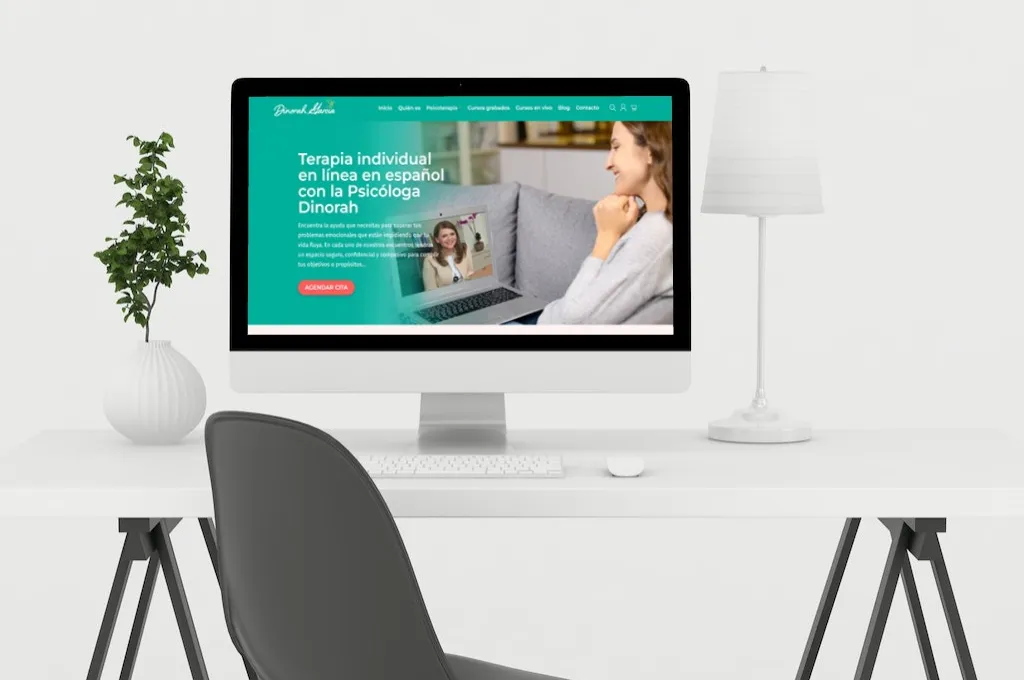 Academia Online Y Consultoria Mockup