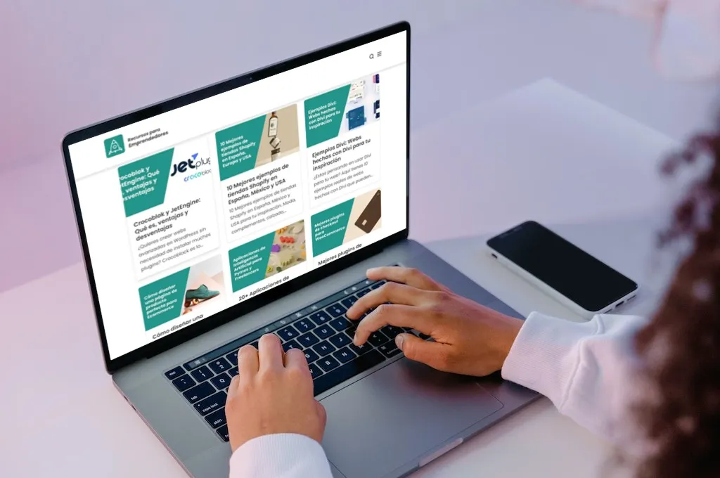 Recursos Para Emprendedores Mockup